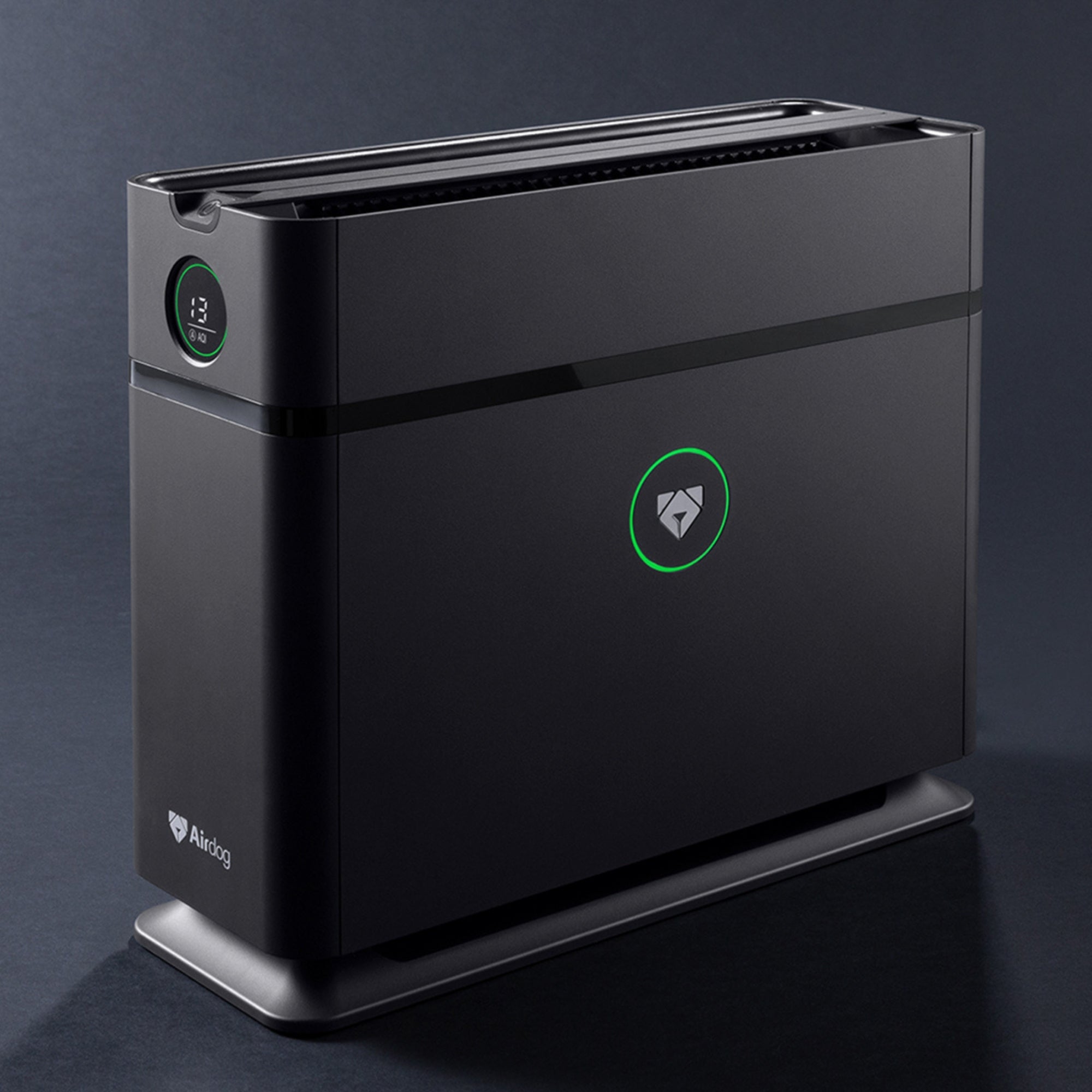 Airdog X1D BLACK Middle East Edition – Ultra-Slim Designer Desktop Air Purifier for Bedrooms, Offices & Small Rooms