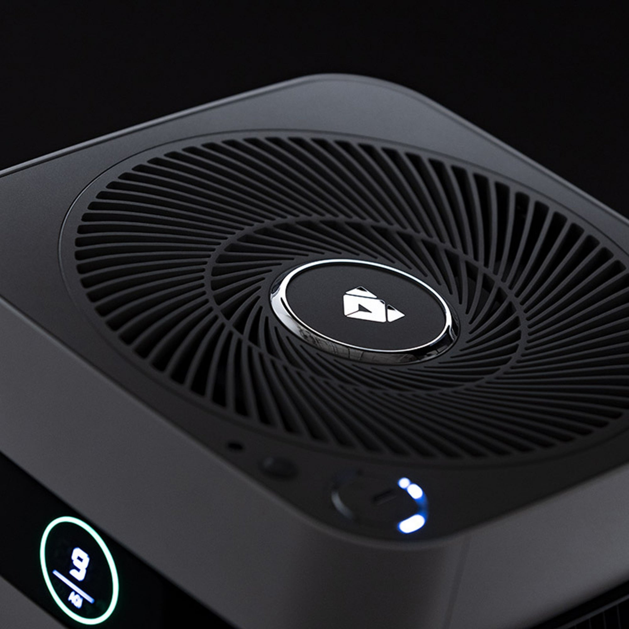 Airdog X3D BLACK Middle East Edition – Compact Designer Air Purifier & Air Sanitizer for Medium-Sized Rooms