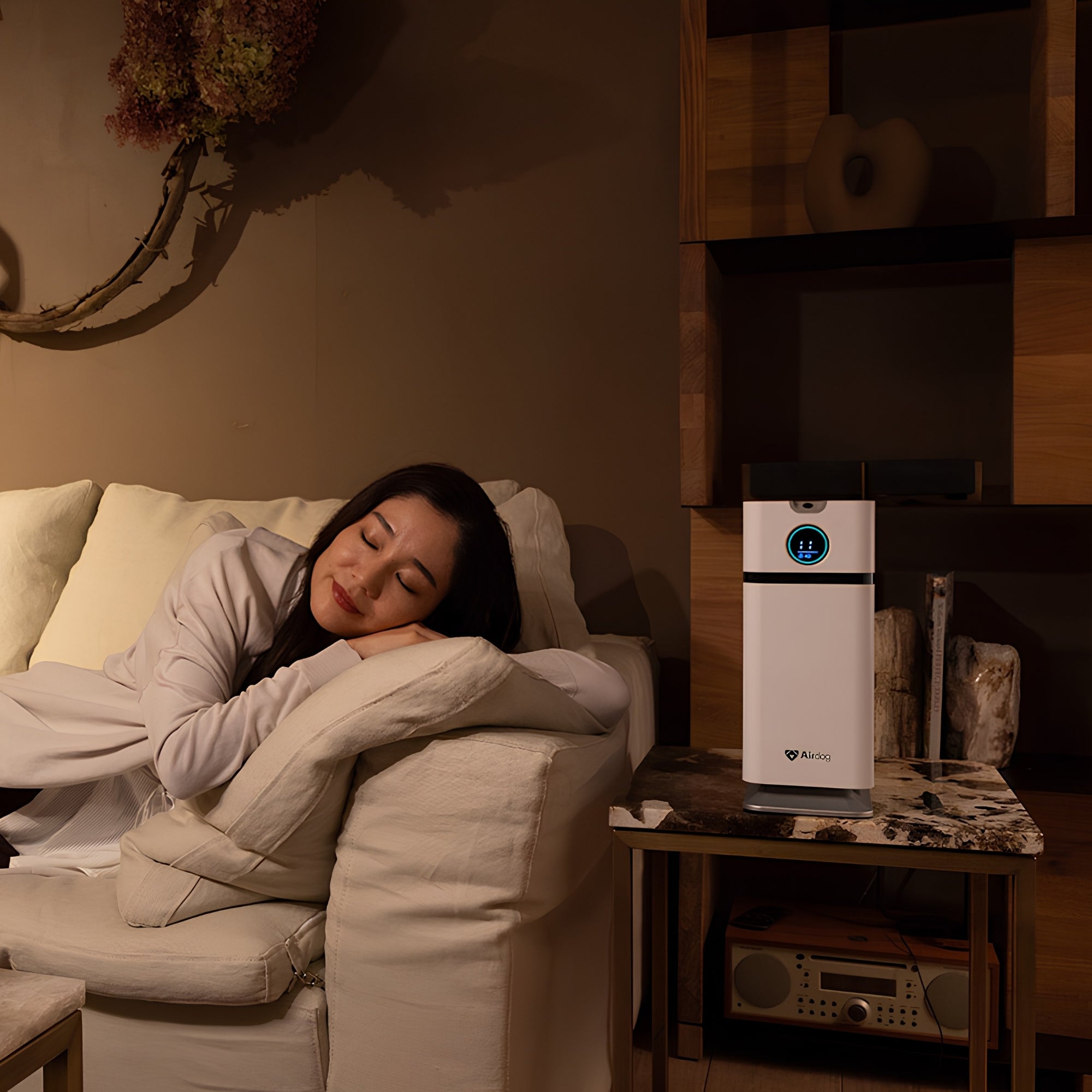 Airdog X1D Middle East Edition – Ultra-Slim Desktop Air Purifier for Bedrooms, Offices & Small Rooms