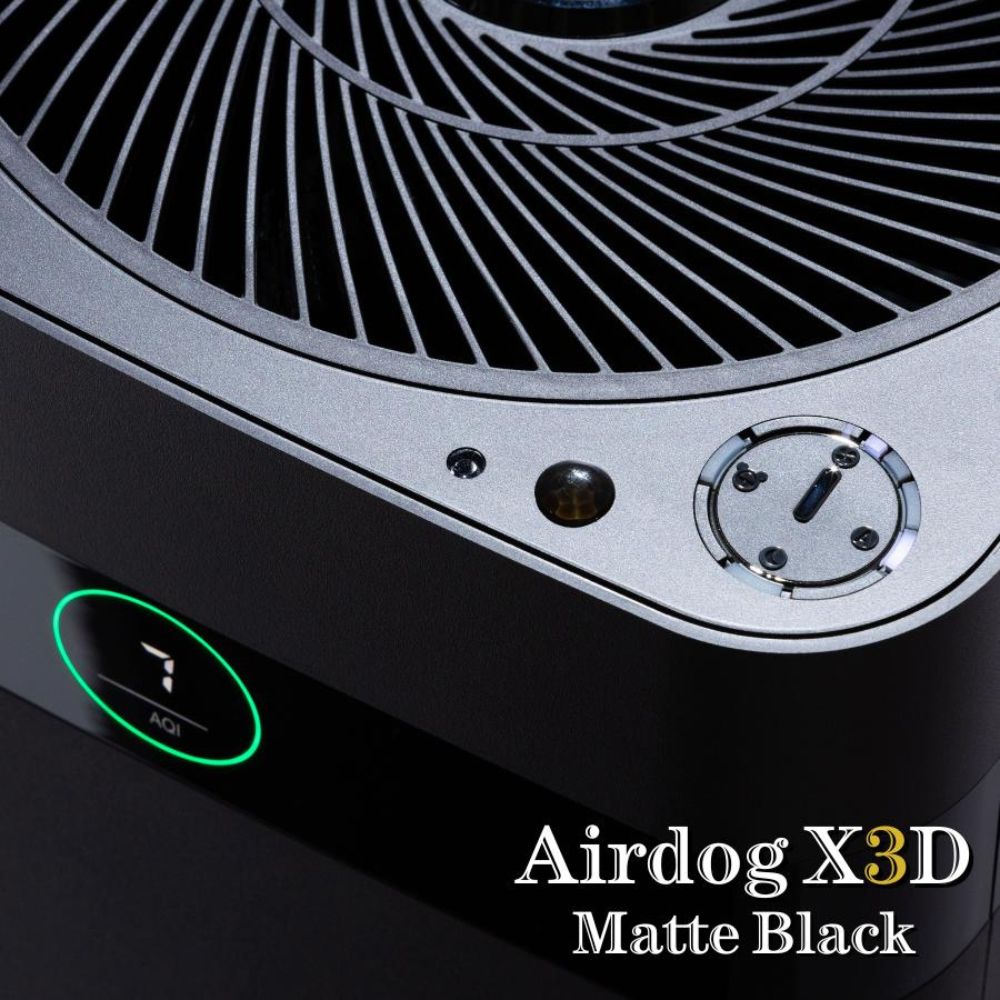 Airdog X3D BLACK - Compact Air Sanitizer – Medium Size Rooms