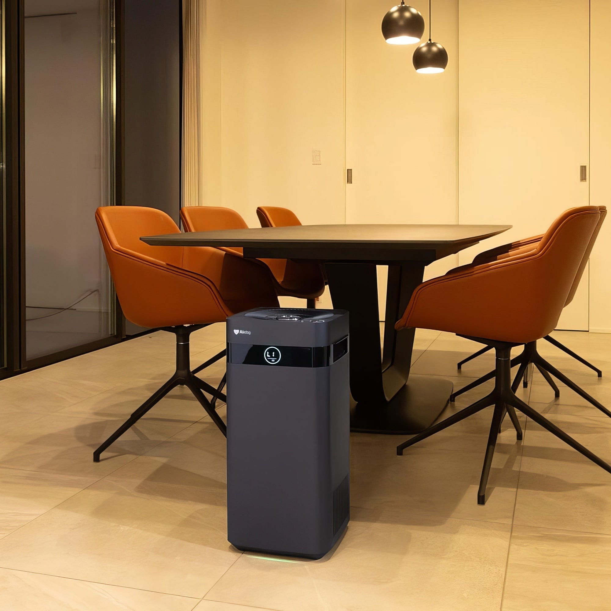 Airdog X3D BLACK Middle East Edition – Compact Designer Air Purifier & Air Sanitizer for Medium-Sized Rooms