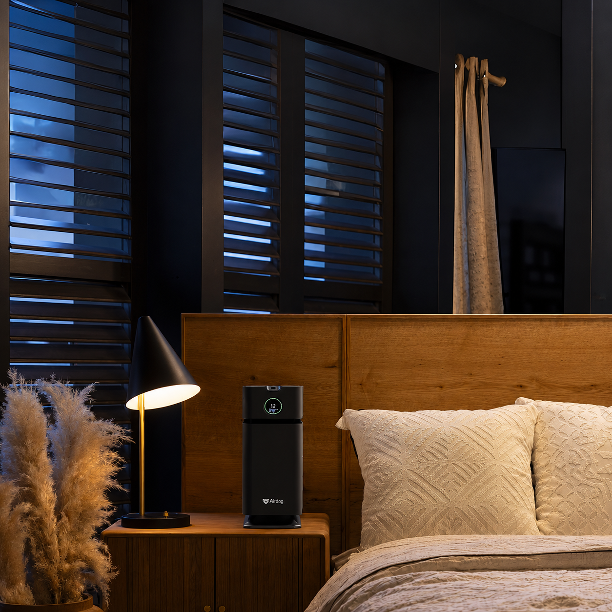 Airdog X1D BLACK - Slim Design Air Purifier – Desktop Model Small Rooms