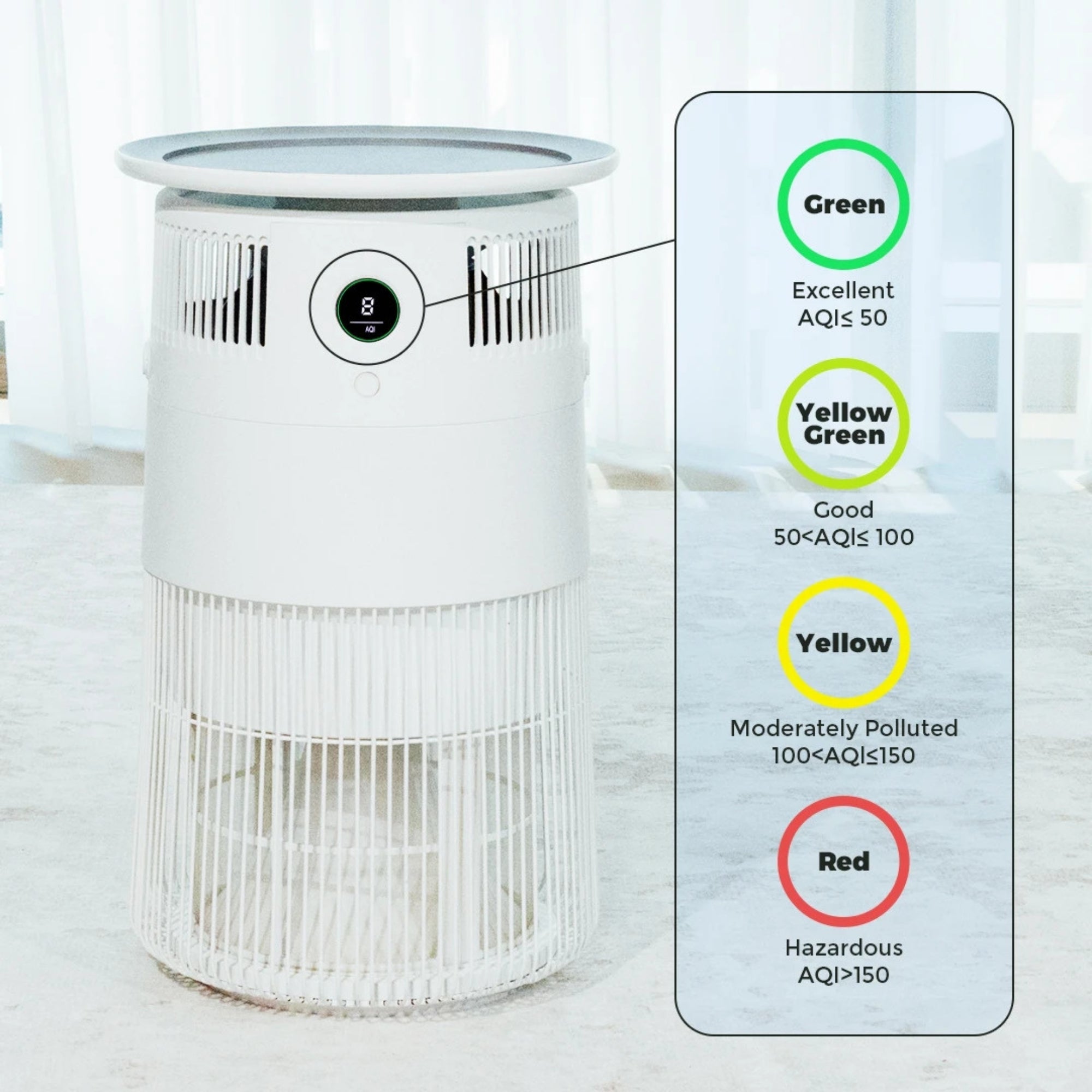 Airdog P50 PET Middle East Edition – Advanced Washable Pet Air Purifier for Pet Hair, Dander, Allergens & Odors
