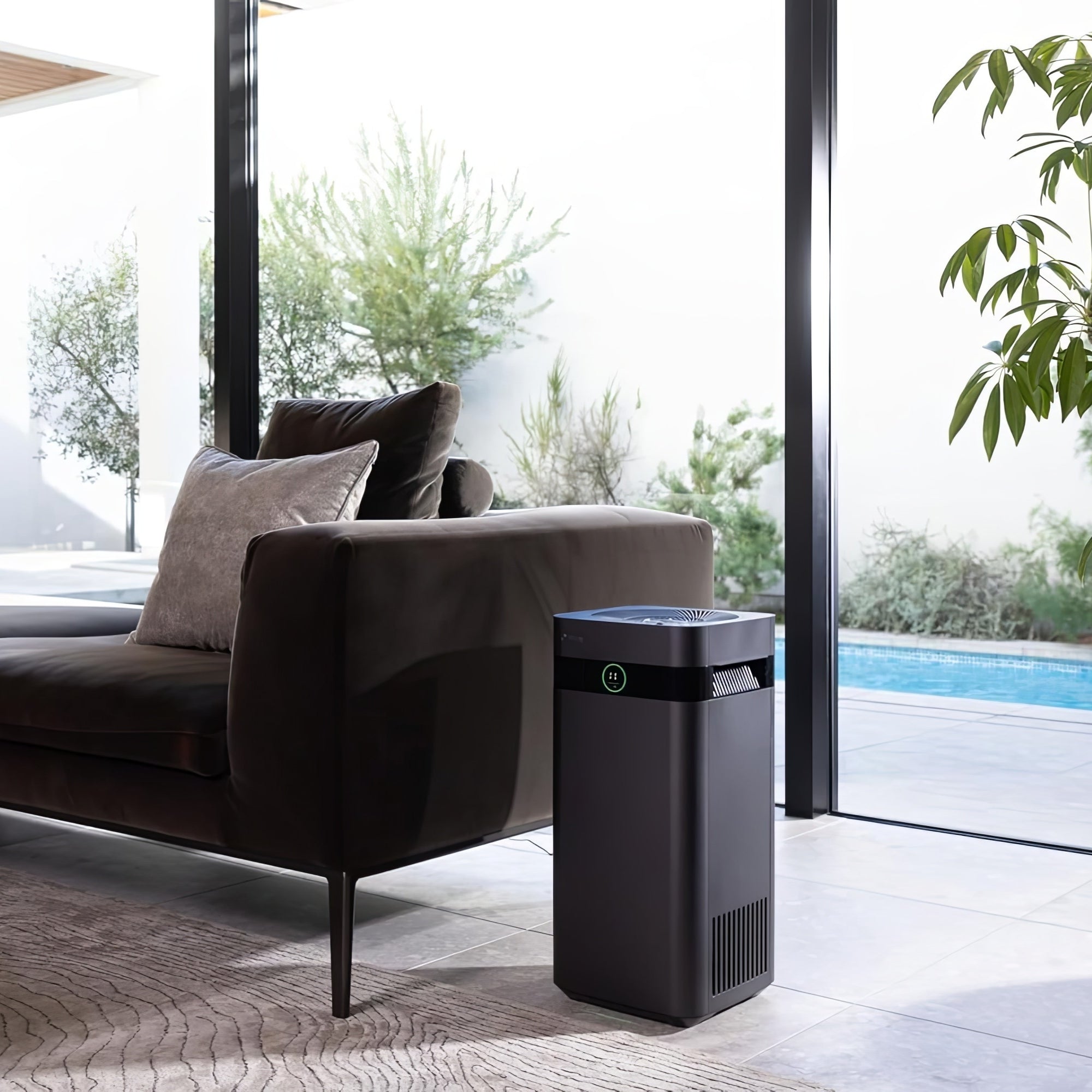 Airdog X3D BLACK Middle East Edition – Compact Designer Air Purifier & Air Sanitizer for Medium-Sized Rooms