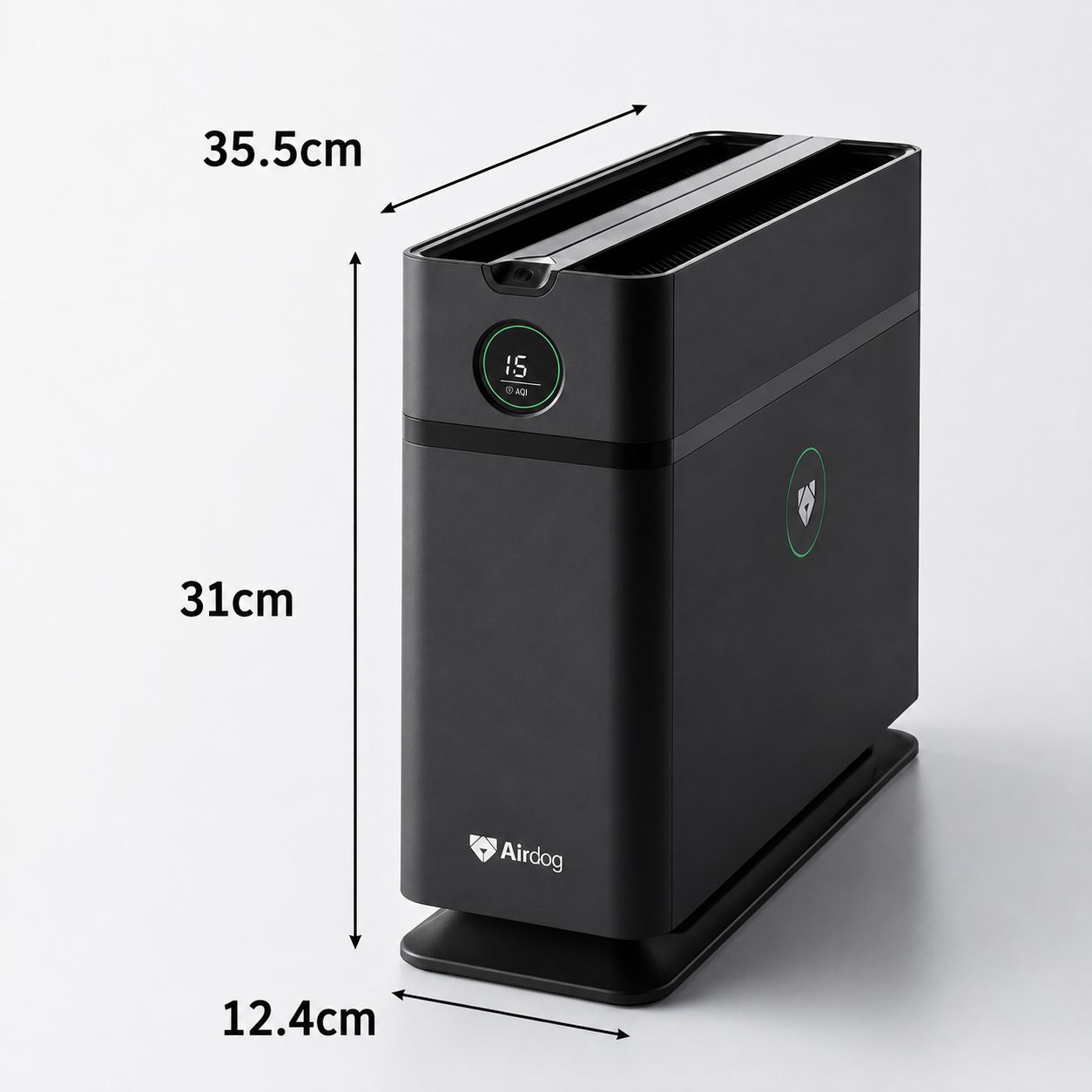 Airdog X1D BLACK - Slim Design Air Purifier – Desktop Model Small Rooms